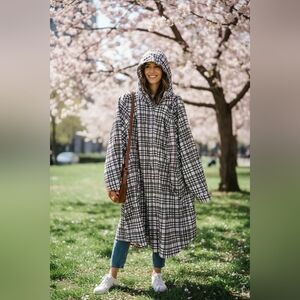 TORRID Plaid Hooded Cape for Women Size 4